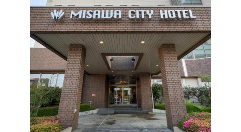 Misawa City Hotel Bagian luar foto