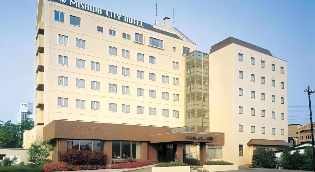 Misawa City Hotel Bagian luar foto