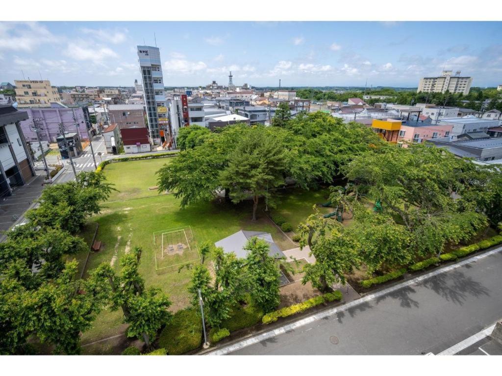 Misawa City Hotel Bagian luar foto