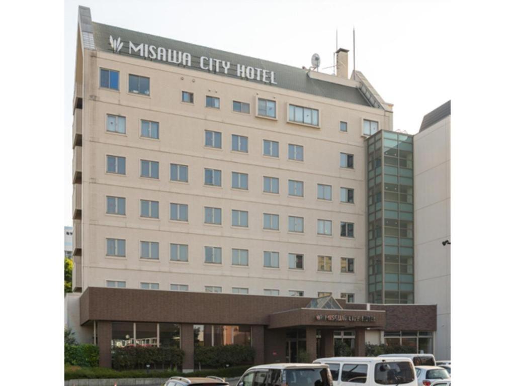 Misawa City Hotel Bagian luar foto