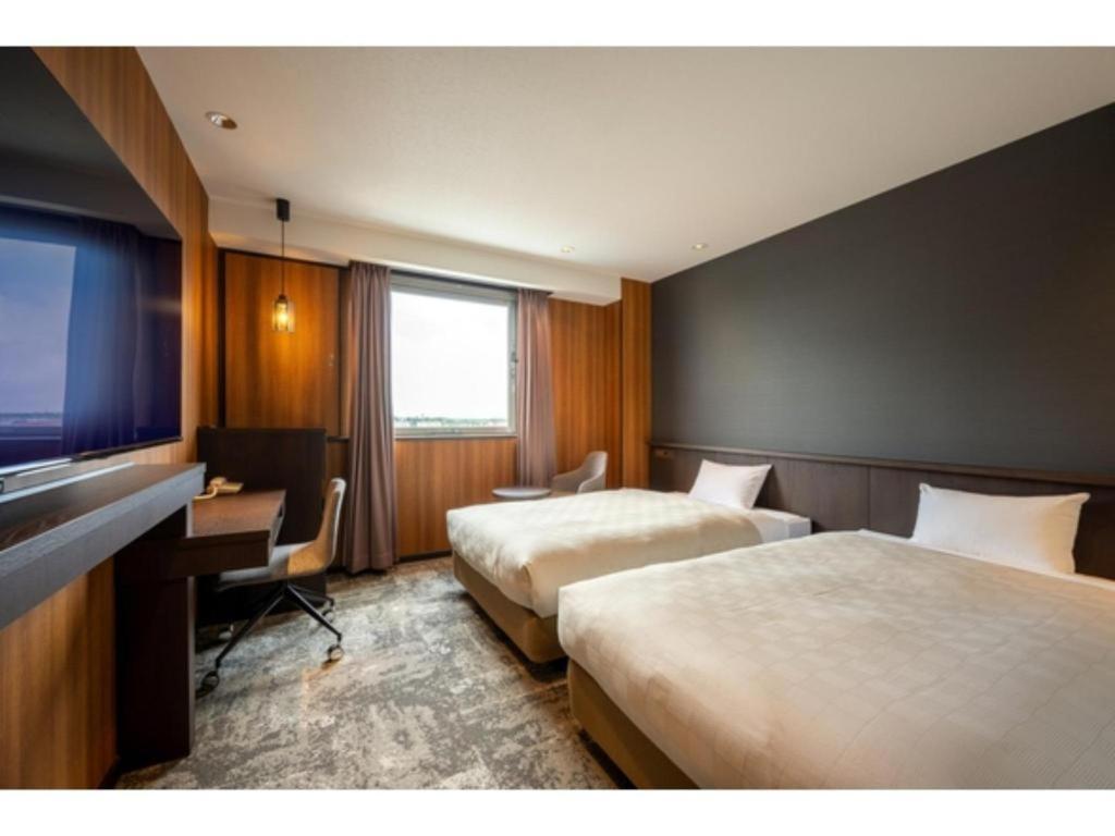 Misawa City Hotel Bagian luar foto